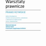 Warsztaty prawnicze. Prawo rzymskie — okładka e-booka