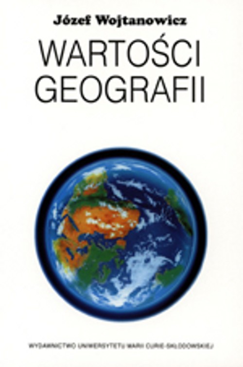 Wartości geografii — okładka e-booka