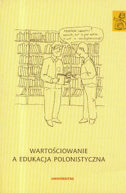 Wartościowanie a edukacja polonistyczna — okładka e-booka