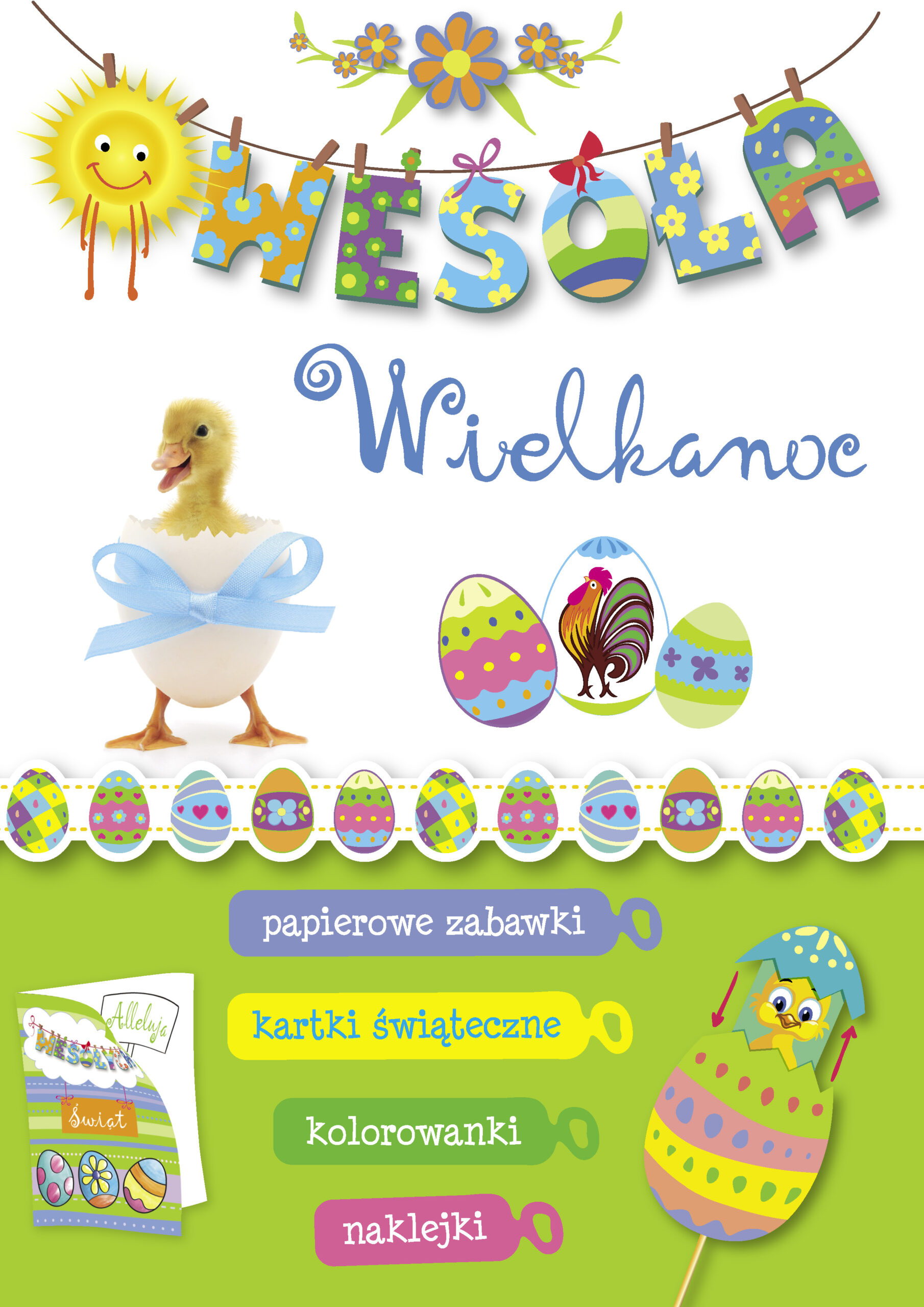 Tytuł: Wesoła Wielkanoc
Autor: Ewa Gorzkowska-Parnas
Wydawnictwo: Wydawnictwo Olesiejuk
Formaty: PDF