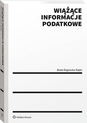 Wiążące informacje podatkowe — okładka e-booka