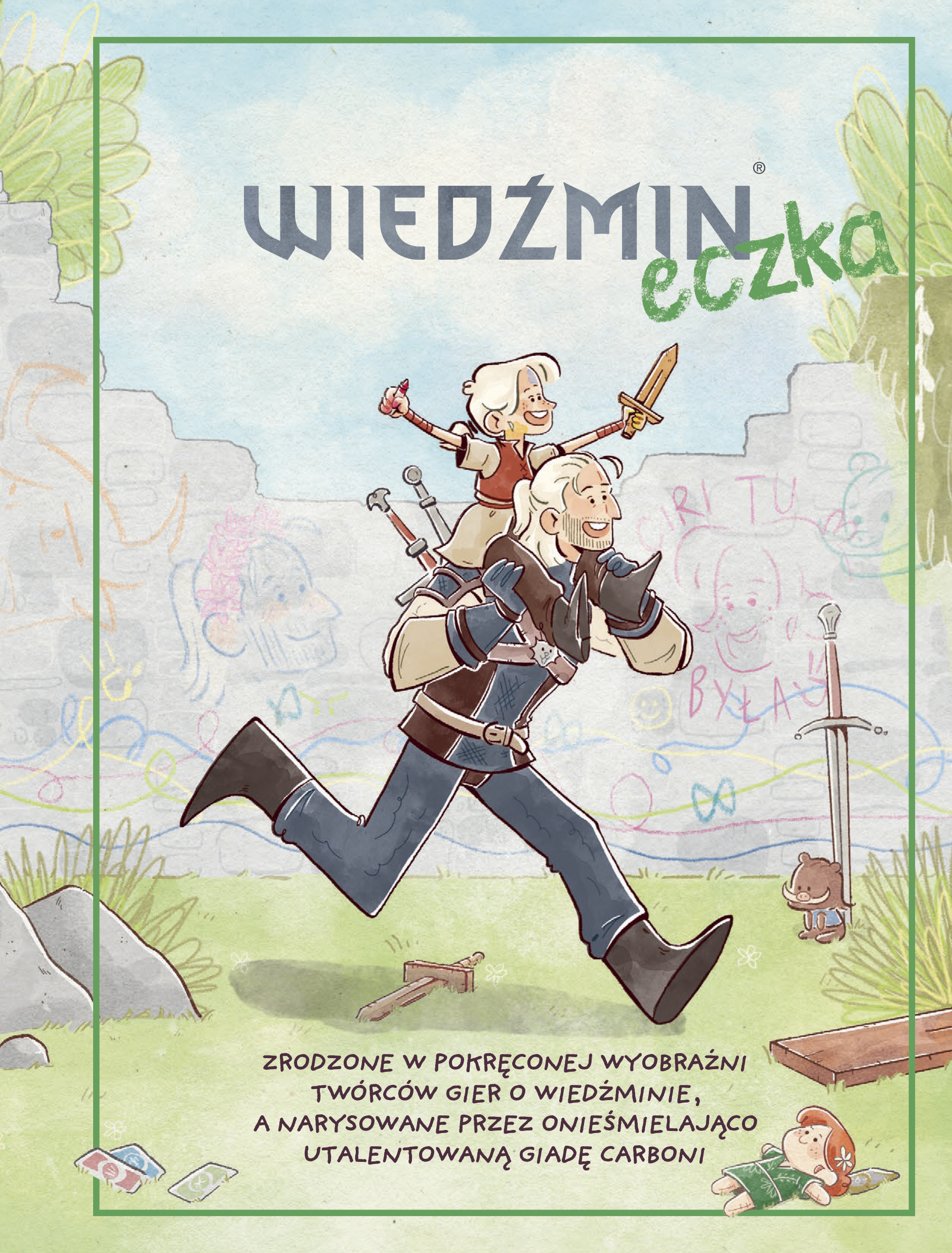 Wiedźmineczka — okładka e-booka