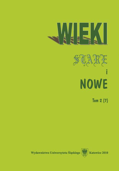 Tytuł: Wieki Stare i Nowe. T. 2 (7)
Autor: 
Wydawnictwo: Wydawnictwo Uniwersytetu Śląskiego
Formaty: PDF