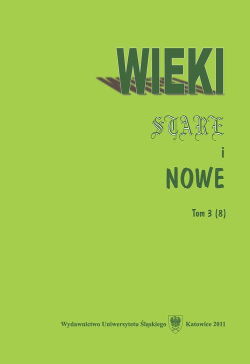 Tytuł: Wieki Stare i Nowe. T. 3 (8)
Autor: 
Wydawnictwo: Wydawnictwo Uniwersytetu Śląskiego
Formaty: PDF