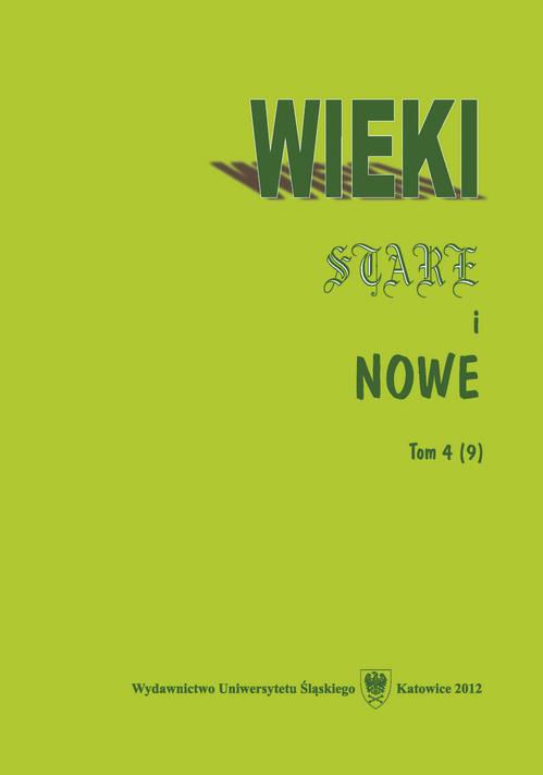 Tytuł: Wieki Stare i Nowe. T. 4 (9)
Autor: 
Wydawnictwo: Wydawnictwo Uniwersytetu Śląskiego
Formaty: PDF