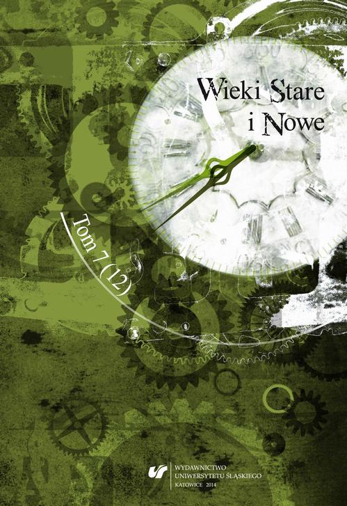 Tytuł: Wieki Stare i Nowe. T. 7 (12)
Autor: 
Wydawnictwo: Wydawnictwo Uniwersytetu Śląskiego
Formaty: PDF