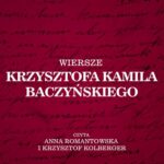 Wiersze Krzysztofa Kamila Baczyńskiego — okładka audiobooka