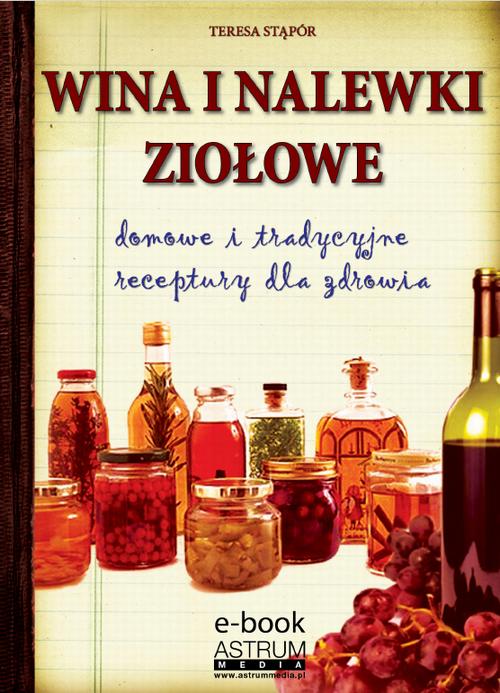 Wina i nalewki ziołowe — okładka e-booka