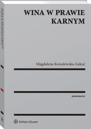 Wina w prawie karnym — okładka e-booka