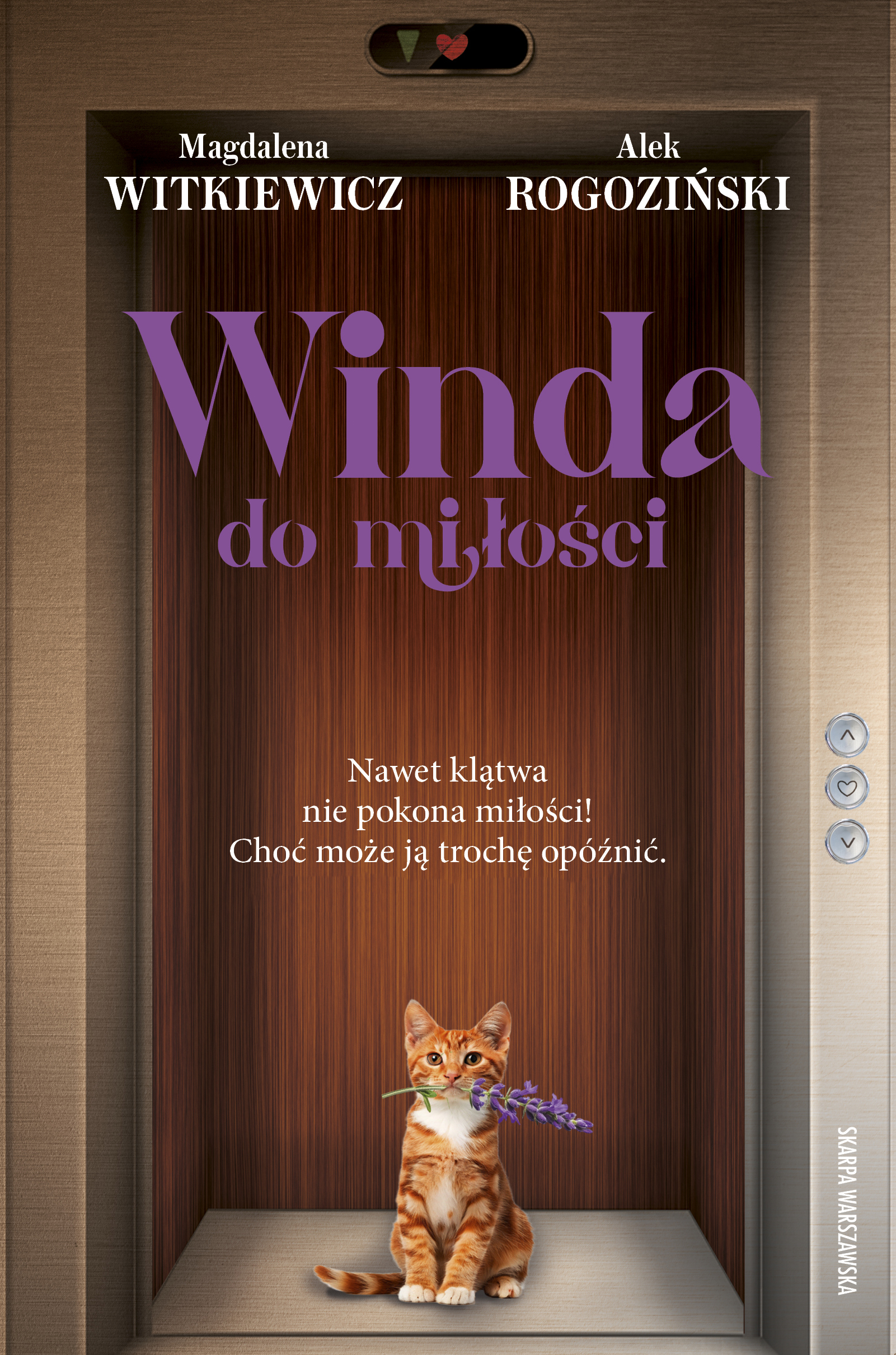 Tytuł: Winda do miłości
Autor: Magdalena Witkiewicz, Alek Rogoziński
Wydawnictwo: Skarpa Warszawska
Formaty: EPUB, MOBI