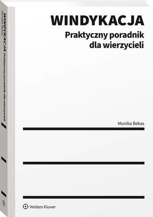 Windykacja. Praktyczny poradnik dla wierzycieli — okładka e-booka