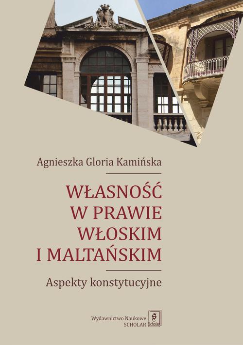 Własność w prawie włoskim i maltańskim — okładka e-booka