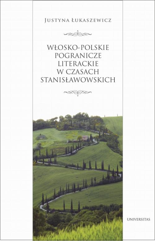 Włosko-polskie pogranicze literackie za panowania Stanisława Augusta — okładka e-booka