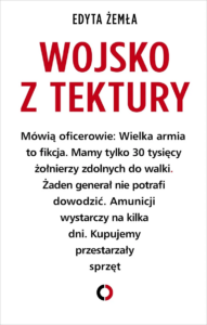 Wojsko z tektury — okładka e-booka