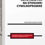 Wpływ sytuacji kryzysowych na stosunki cywilnoprawne — okładka e-booka