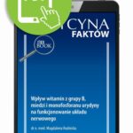 Tytuł: Wpływ witamin z grupy B, miedzi i monofosforanu urydyny na funkcjonowanie układu nerwowego [Medycyna Faktów 2/2023]
Autor: Magdalena Rudnicka
Wydawnictwo: Medical Education
Formaty: PDF