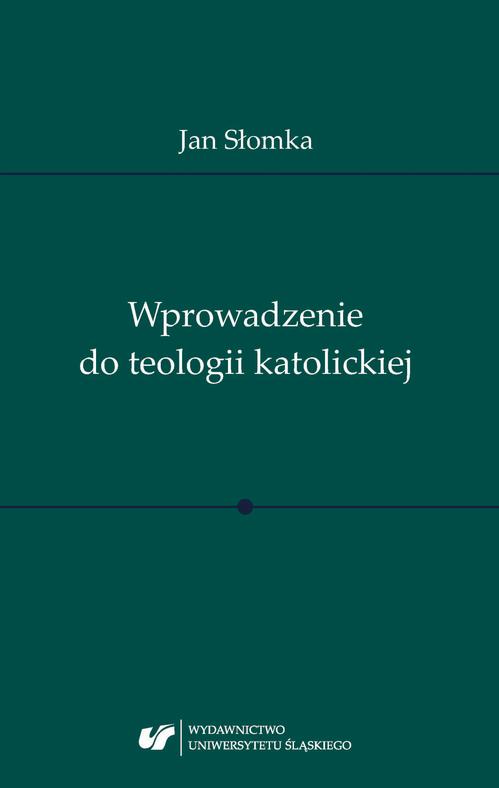 Wprowadzenie do teologii katolickiej — okładka e-booka