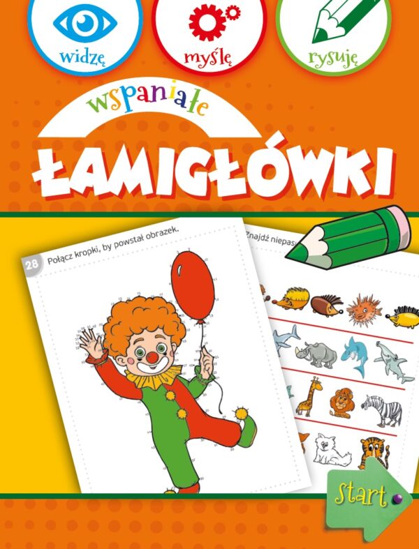Wspaniałe łamigłówki — okładka e-booka