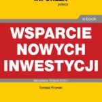 Wsparcie nowych inwestycji — okładka e-booka