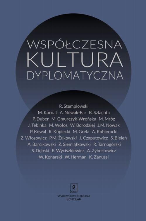 Współczesna kultura dyplomatyczna — okładka e-booka