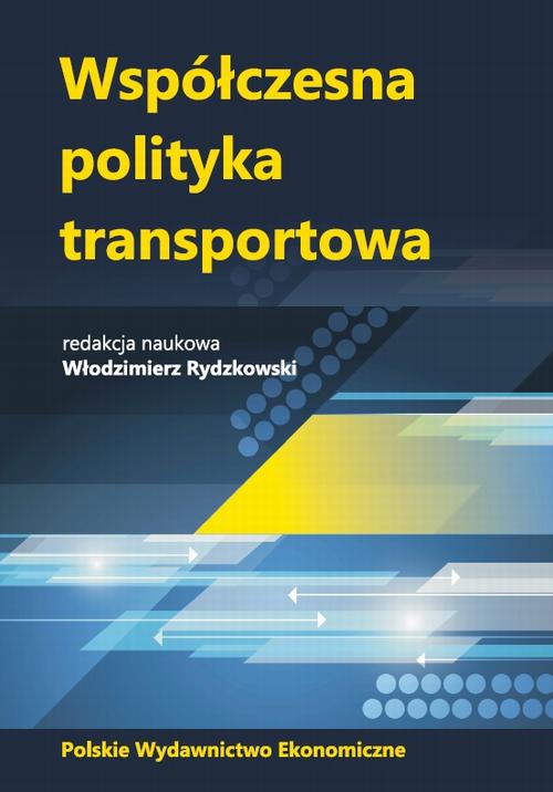 WSPÓŁCZESNA POLITYKA TRANSPORTOWA — okładka e-booka