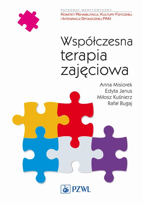 Tytuł: Współczesna terapia zajęciowa. Od teorii do praktyki
Autor: Anna Misiorek, Edyta Janus, Miłosz Kuśnierz, Rafał Bugaj
Wydawnictwo: PZWL
Formaty: EPUB, MOBI