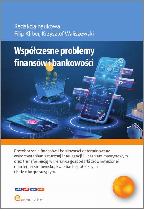 Współczesne problemy finansów i bankowości — okładka e-booka