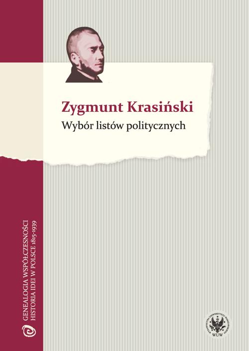 Tytuł: Wybór listów politycznych
Autor: Zygmunt Krasiński
Wydawnictwo: Wydawnictwa Uniwersytetu Warszawskiego
Formaty: PDF