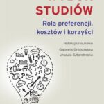 Wybór studiów. Rola preferencji kosztów i korzyści — okładka e-booka