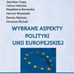 Wybrane aspekty polityki Unii Europejskiej — okładka e-booka