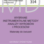 Wybrane instrumentalne metody analizy wyrobów i procesów — okładka e-booka