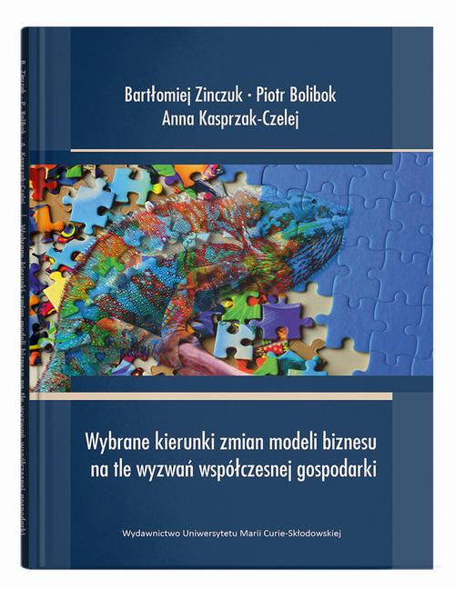 Wybrane kierunki zmian modeli biznesu na tle wyzwań współczesnej gospodarki — okładka e-booka