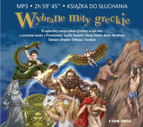 Tytuł: Wybrane mity greckie 18 najbardziej znanych mitów greckich, w tym mit o powstaniu świata, o Prometeuszu, Syzyfie, Demeter i Korze, Dedalu i Ikarze, Heraklesie, Tezeuszu i Ariadnie, Orfeuszu i Eurydyce
Autor: Tamara Michałowska
Wydawnictwo: Siedmioróg
Formaty: MP3