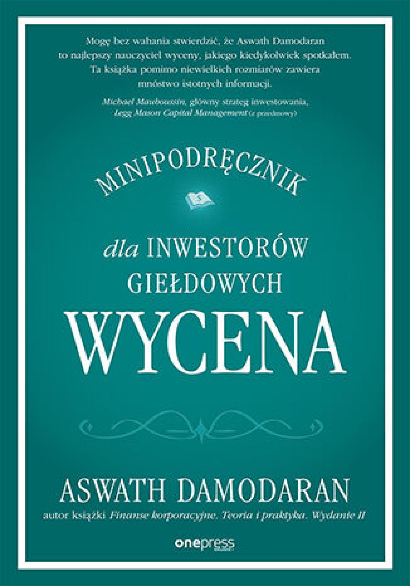 Wycena. Minipodręcznik dla inwestorów giełdowych — okładka e-booka