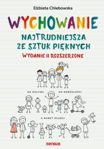 Tytuł: Wychowanie. Najtrudniejsza ze sztuk pięknych. Wydanie II rozszerzone
Autor: Elżbieta Chlebowska
Wydawnictwo: Sensus
Formaty: EPUB, PDF, MOBI