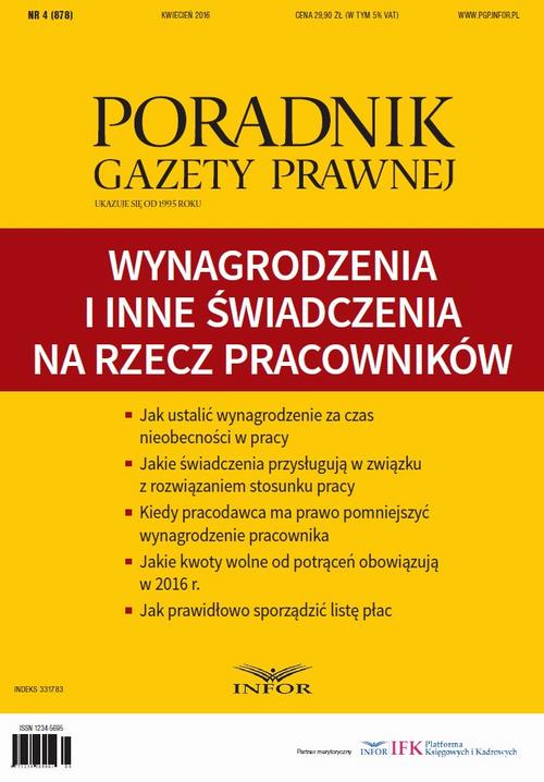 Wynagrodzenia i inne świadczenia – klasyfikacja i rozliczanie — okładka e-booka