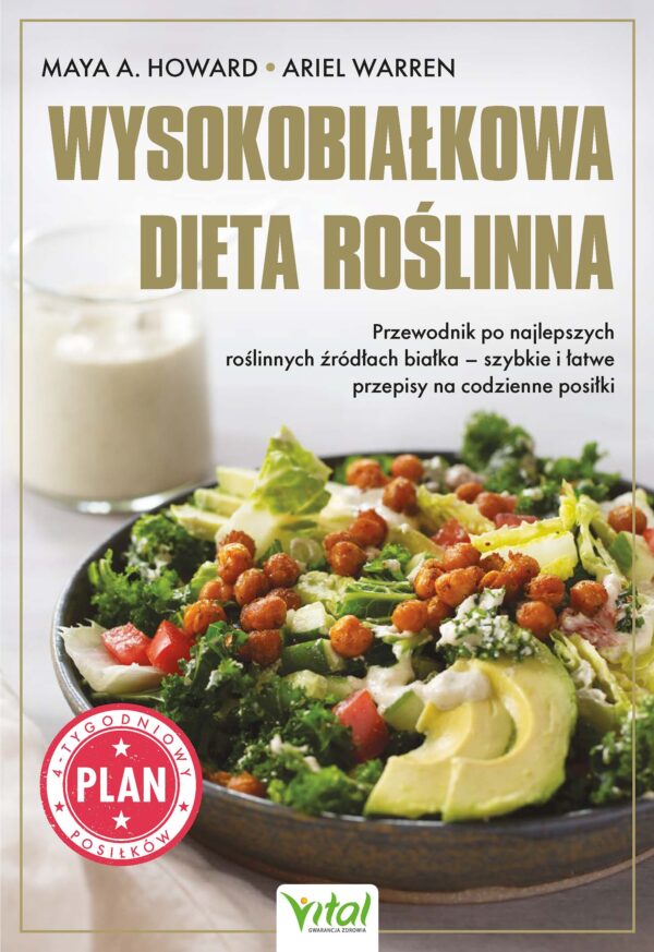 Wysokobiałkowa dieta roślinna. Wysokobiałkowa dieta roślinna. — okładka