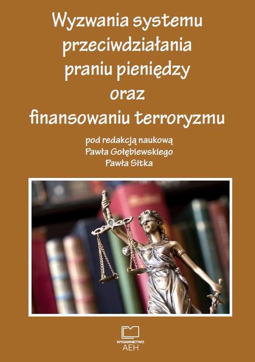 Wyzwania systemu przeciwdziałania praniu pieniędzy oraz finansowaniu terroryzmu — okładka e-booka