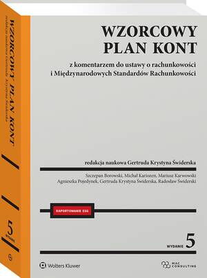 Tytuł: Wzorcowy Plan Kont z komentarzem do ustawy o rachunkowości i Międzynarodowych Standardów Rachunkowości
Autor: Gertruda Świderska, Mariusz Karwowski, Szczepan Borowski, Michał Kariozen, Agnieszka Pojedynek, Radosław Świderski
Wydawnictwo: Wolters Kluwer
Formaty: PDF