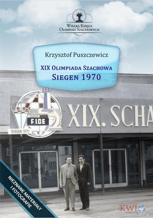XIX Olimpiada Szachowa - Siegen 1970 — okładka e-booka