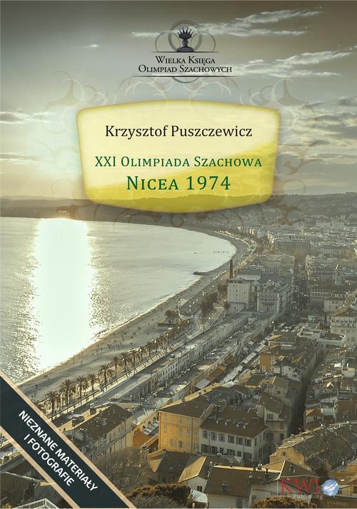 XXI Olimpiada szachowa Nicea 1974 — okładka e-booka