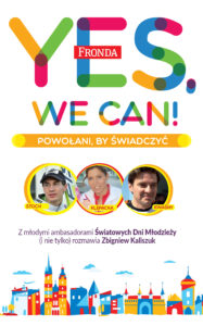 Tytuł: Yes, We Can!. Powołani by świadczyć
Autor: Zbigniew Kaliszuk
Wydawnictwo: Fronda
Formaty: EPUB, PDF, MOBI