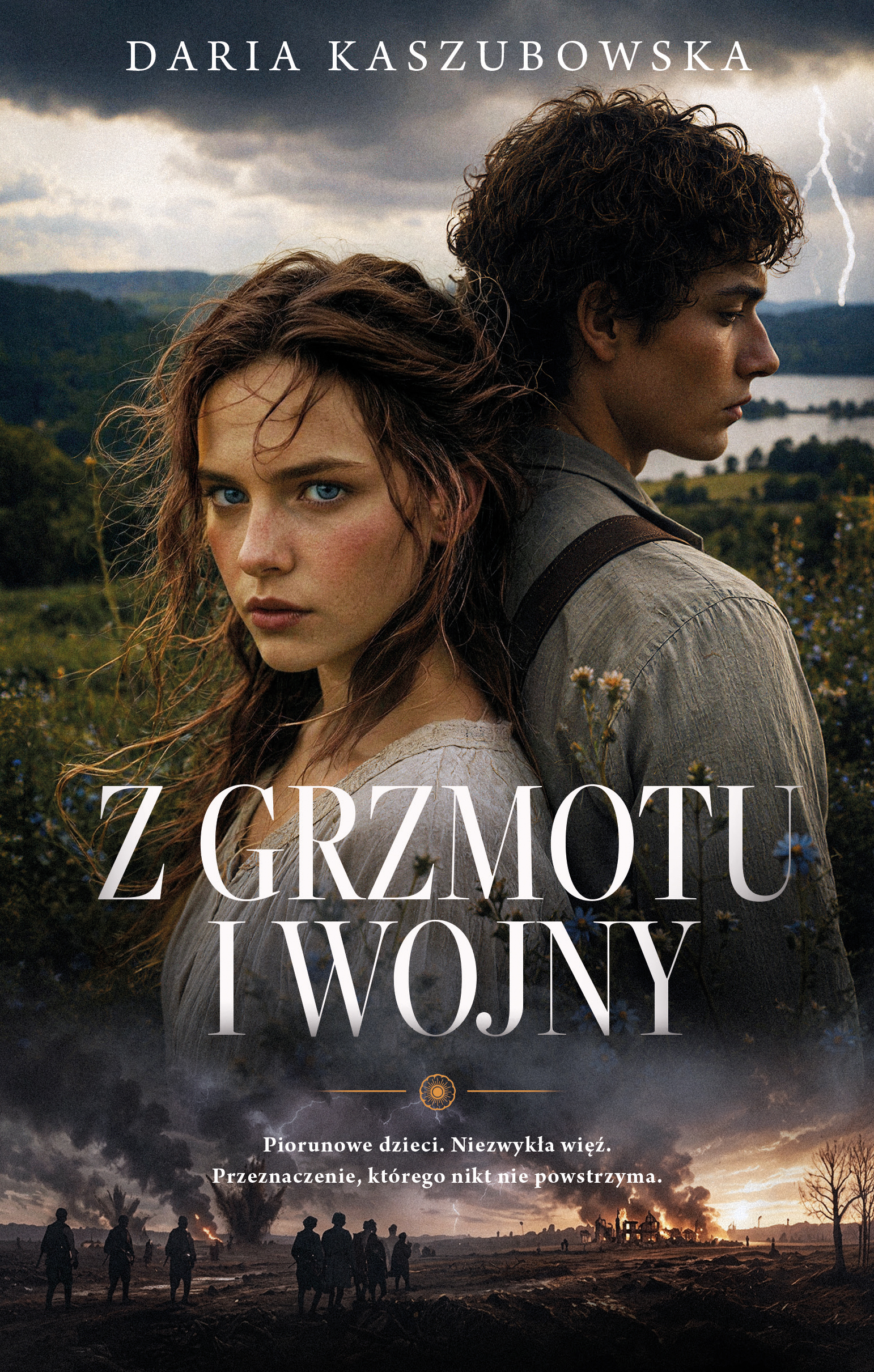 Tytuł: Z grzmotu i wojny
Autor: Daria Kaszubowska
Wydawnictwo: Muza
Formaty: EPUB, MOBI
