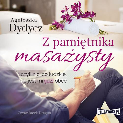 Tytuł: Z pamiętnika masażysty, czyli nic, co ludzkie, nie jest mi (już) obce
Autor: Agnieszka Dydycz
Wydawnictwo: Storybox
Formaty: MP3