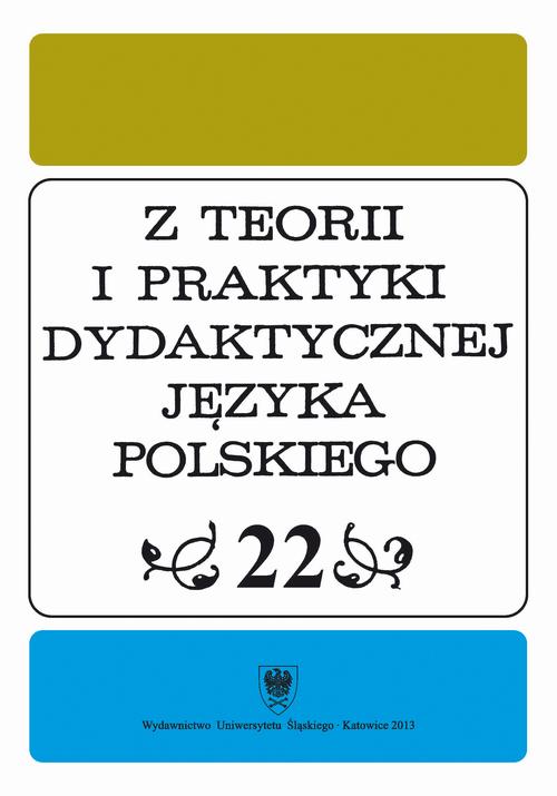 Tytuł: Z Teorii i Praktyki Dydaktycznej Języka Polskiego. T. 22
Autor: 
Wydawnictwo: Wydawnictwo Uniwersytetu Śląskiego
Formaty: PDF
