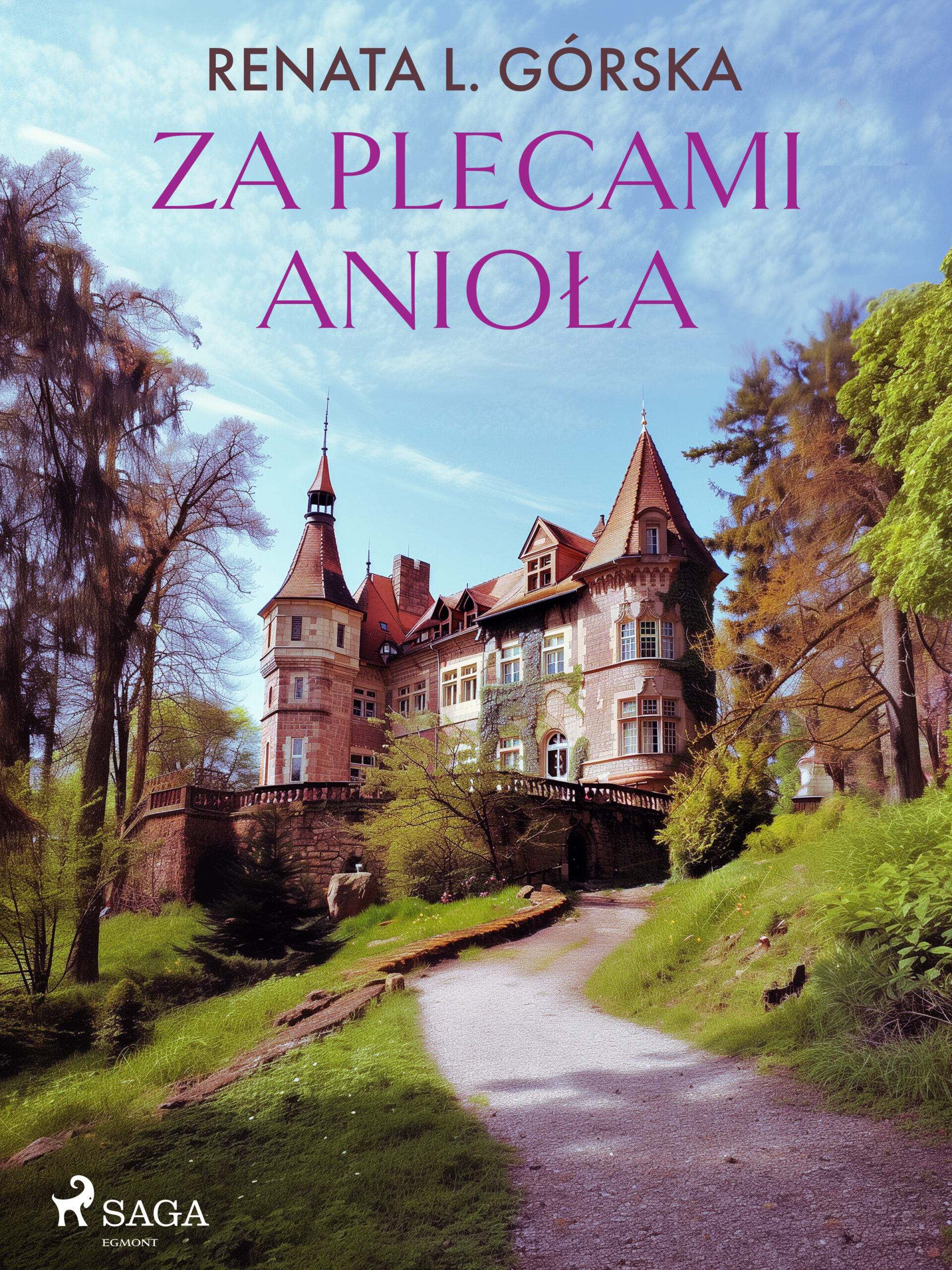 Za plecami anioła — okładka e-booka