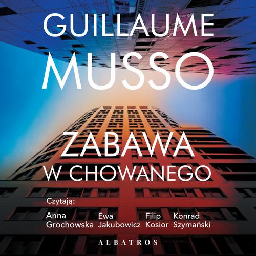 Tytuł: ZABAWA W CHOWANEGO
Autor: Guillaume Musso
Wydawnictwo: Albatros
Formaty: MP3