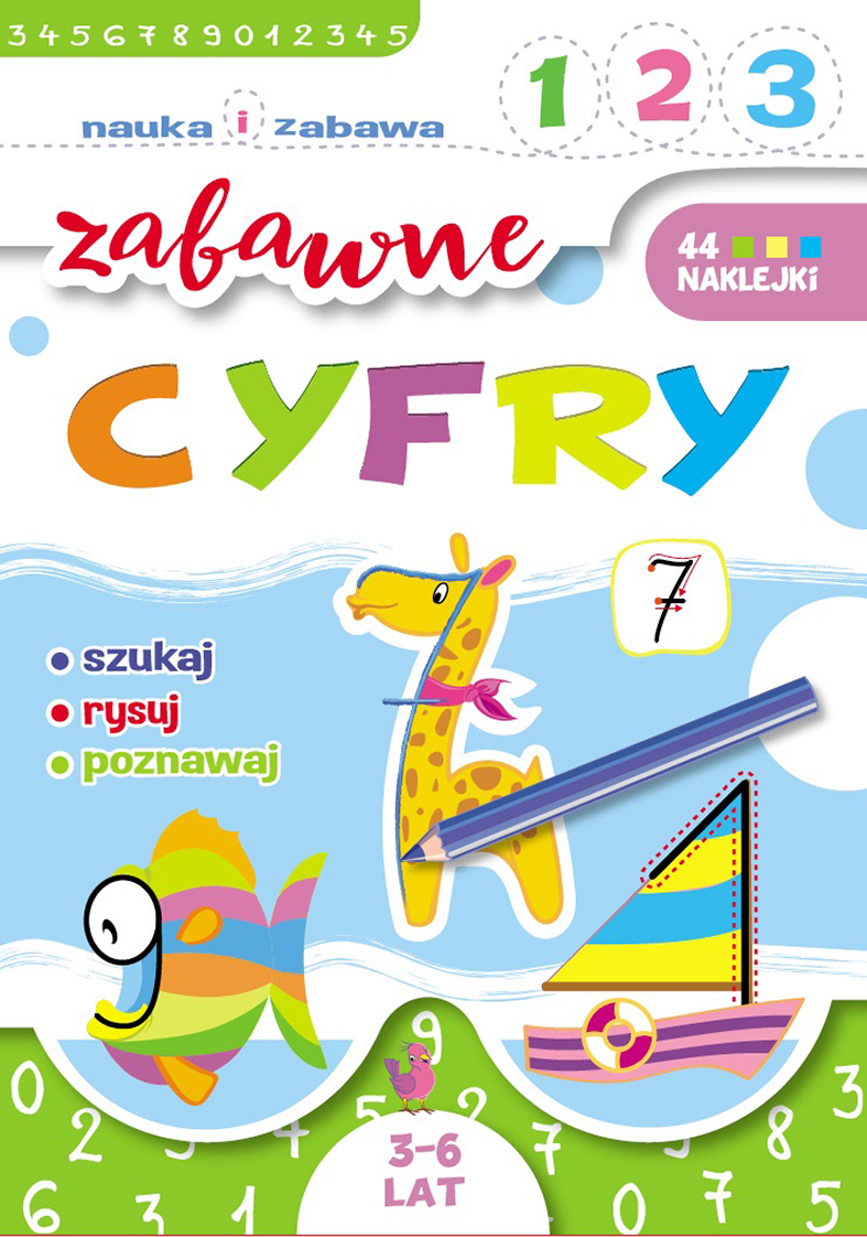 Tytuł: Zabawne cyfry
Autor: Ewa Gorzkowska-Parnas
Wydawnictwo: Wydawnictwo Olesiejuk
Formaty: PDF