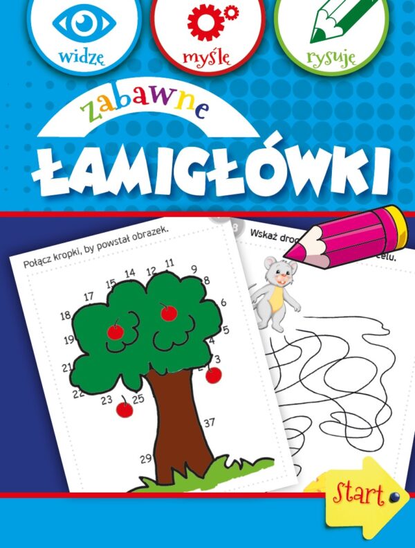 Zabawne łamigłówki — okładka e-booka