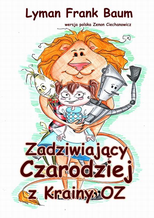 Zadziwiający Czarodziej z Krainy Oz — okładka e-booka